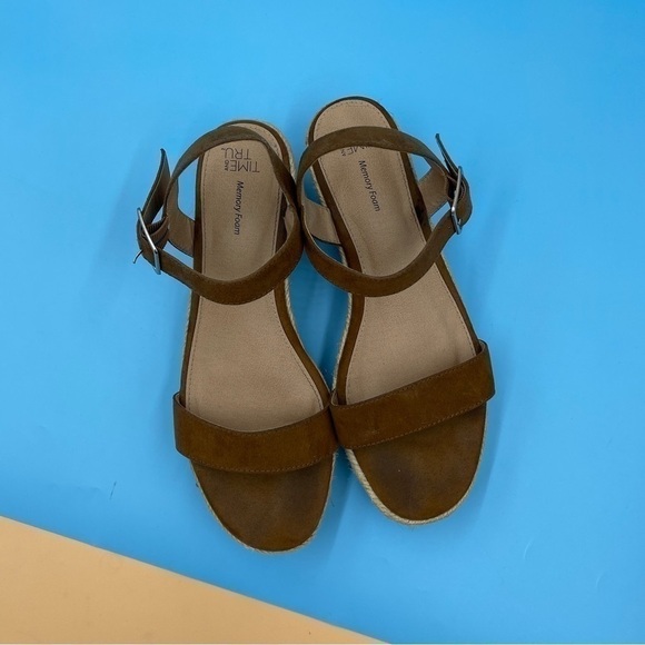 Platform Heel Sandals - Memory foam - Picture 3 of 6